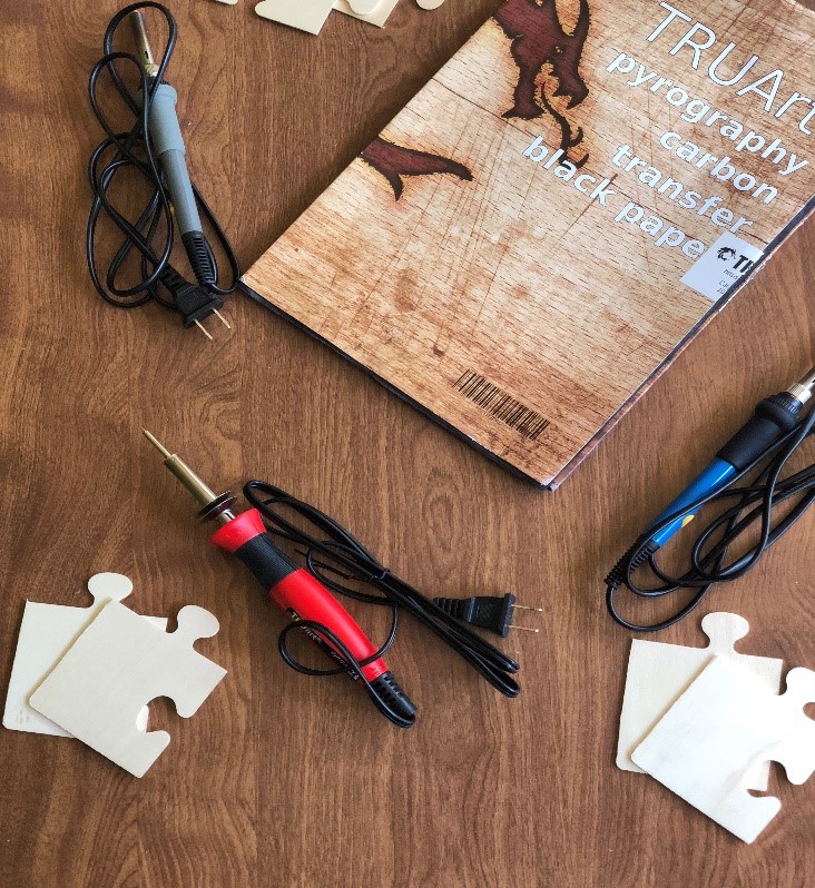 Woodburning Tutorial For Kids on Father's Day – TRUArt®