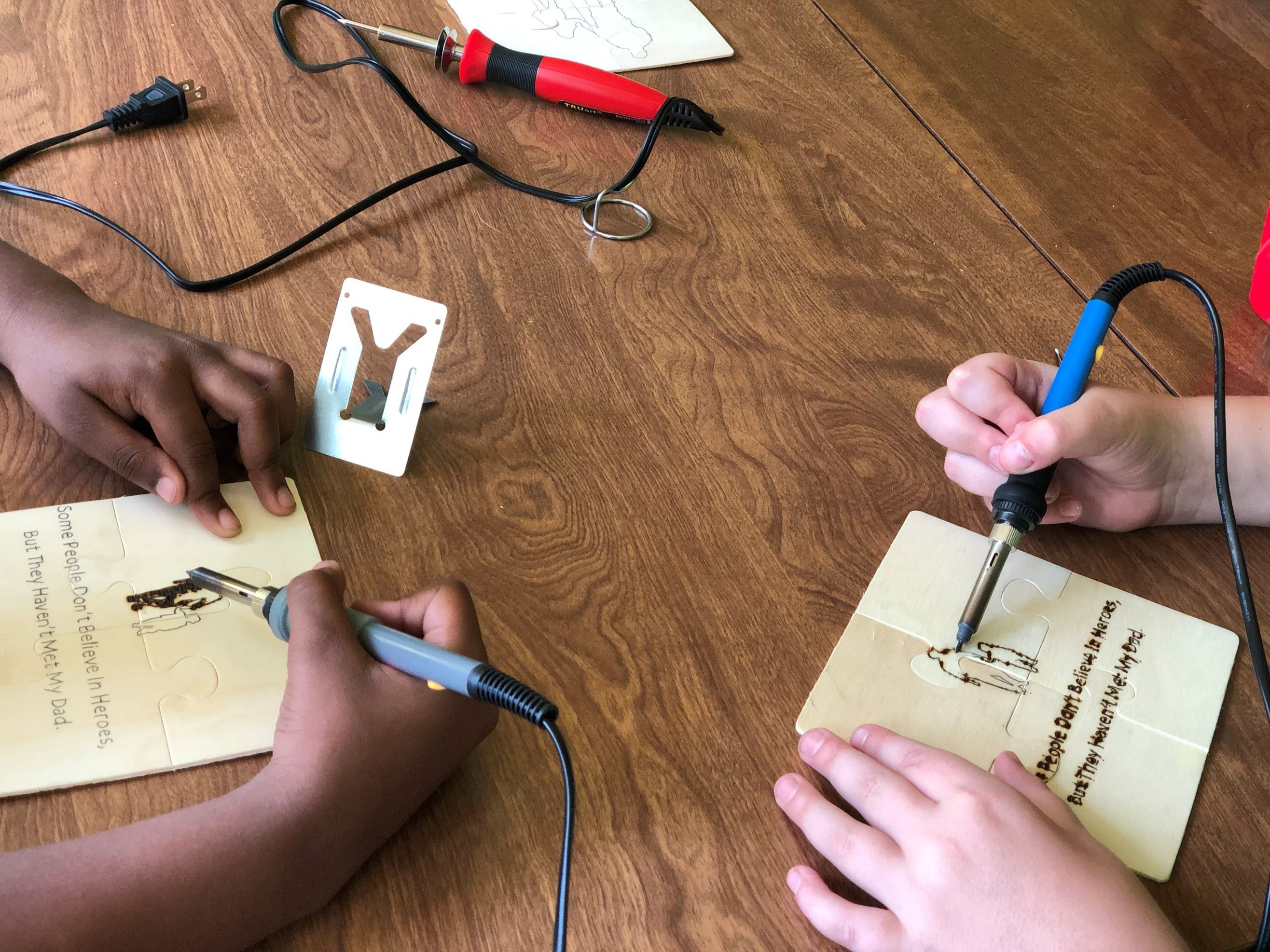 Woodburning Tutorial For Kids on Father's Day – TRUArt®