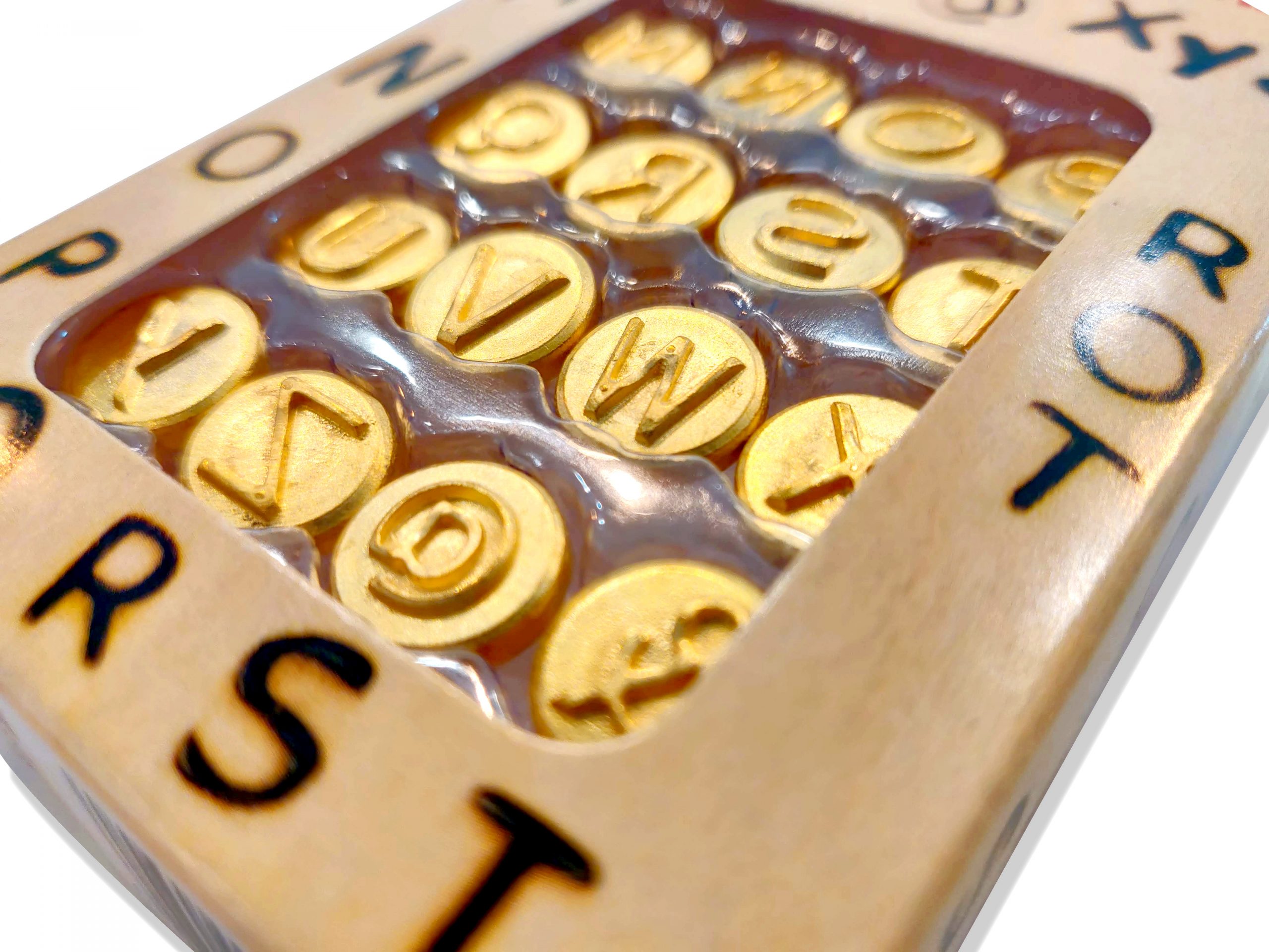 Brass Letter Tips for Wood Burning That Print Cleanly