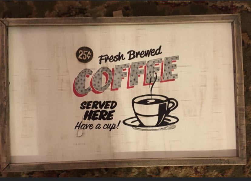 Create a coffee themed plaque with SCORCH pen