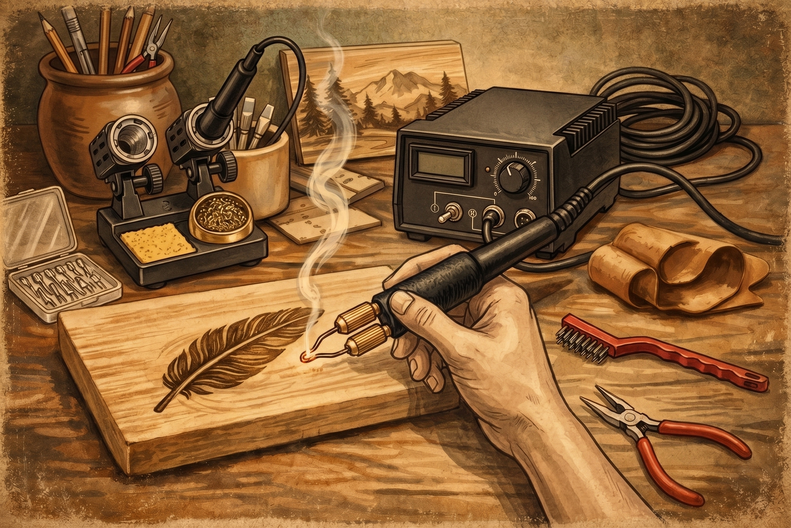 How to Choose a 60 Watt Pyrography Tool