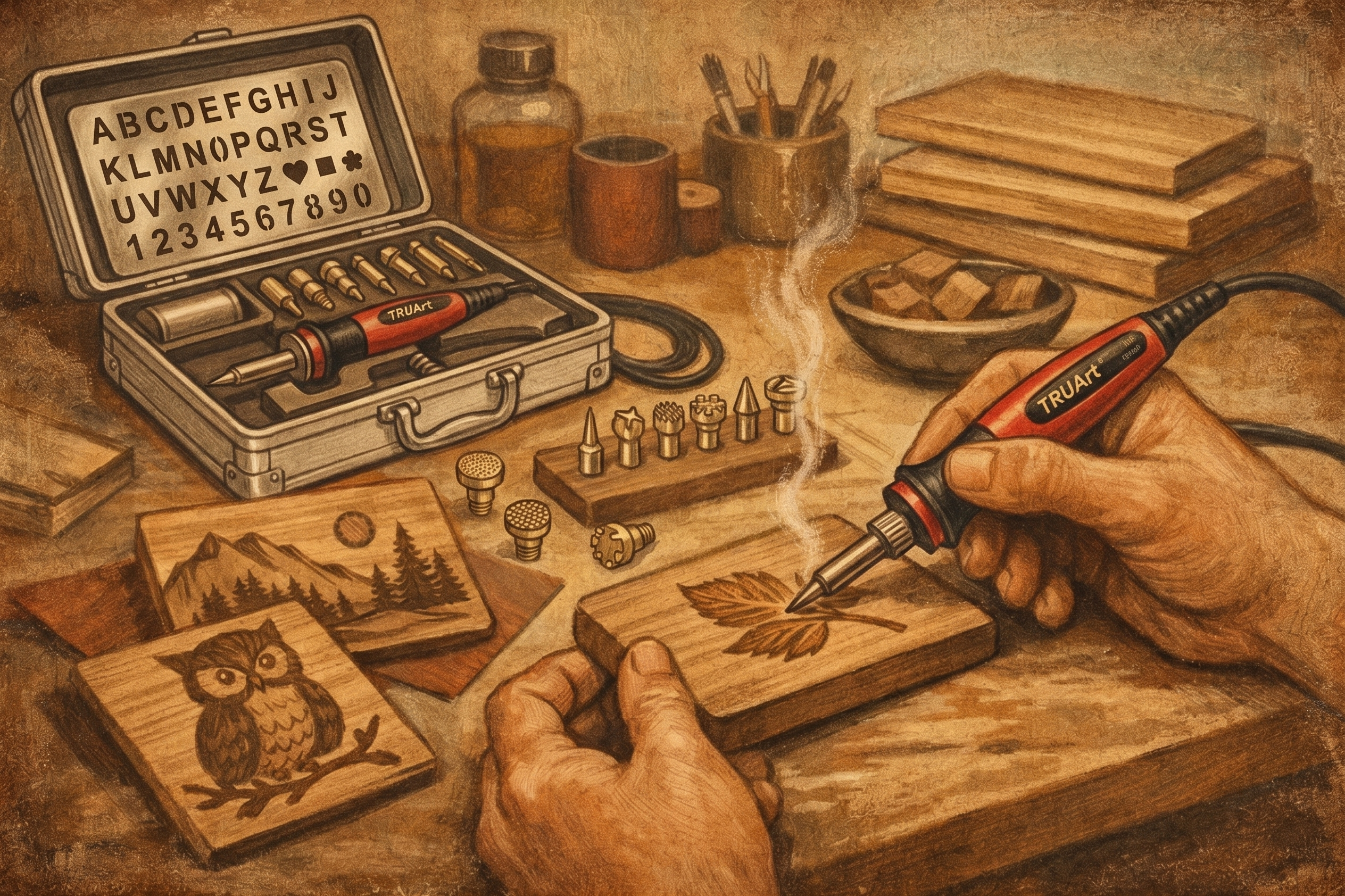 Best Beginner Wood Burning Kit for First Projects